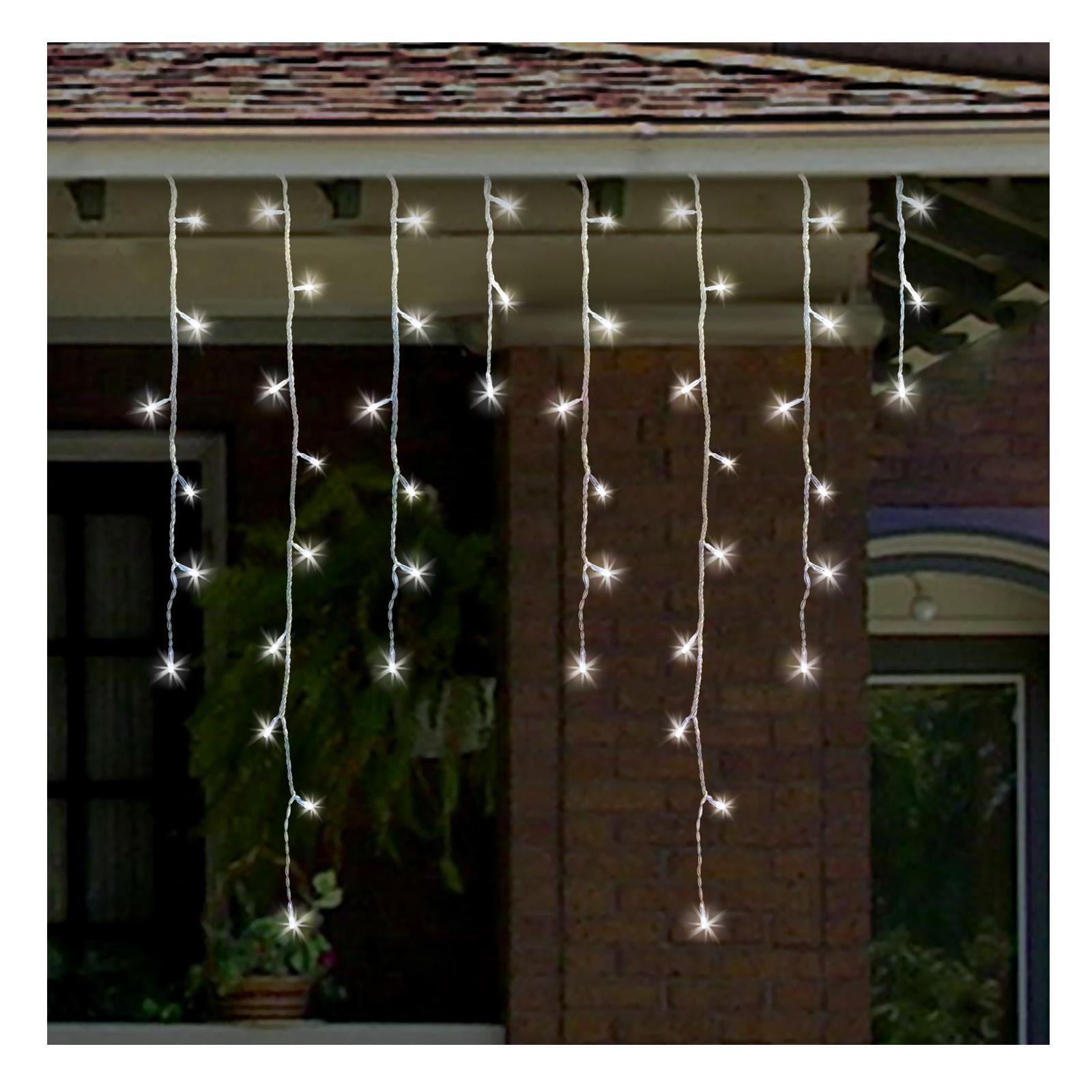 Mr Crimbo LED Snowing Effect Christmas Lights Indoor/Outdoor - MrCrimbo.co.uk -XS2947 - -christmas lighting